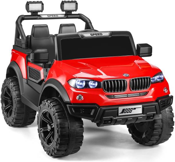 PP INFINITE BMW 12V Electric Ride On Jeep For Kids With Remote Control, Music Light 1-6 Yrs Jeep Battery Operated Ride On
