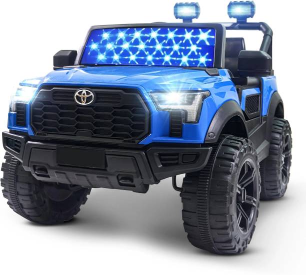 PP INFINITE 12V Electric Ride On Jeep For Kids With Remote Control, Music 1-6 Yrs Car Battery Operated Ride On