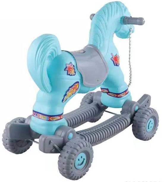 Myhoodwink 2 in 1 Horse Rider Rocker for Kids 1-3 Years Birthday Gift for Kids/Boys/Girls Rideons & Wagons Non Battery Operated Ride On
