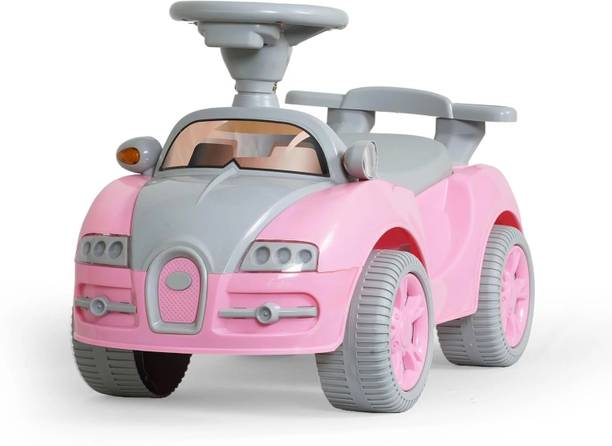 PANDA BABY PRODUCTS Buzz Rider For Kids With Music & Light Car Non Battery Operated Ride On