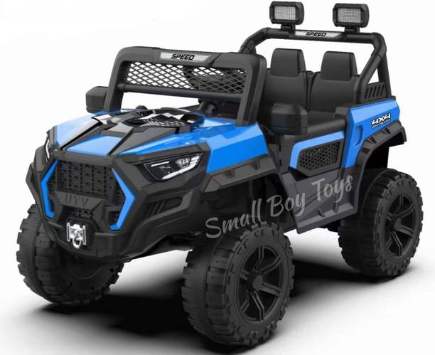 SmallBoyToys BLUE UTV 600 (1-8Yrs) Battery ride on kids jeep Jeep Battery Operated Ride On