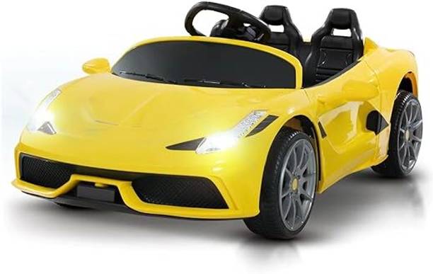 Kawaii Kids Made in India Stylish Ferrarri Supercar Electric Ride on Kids Car Age 1-5years Car Battery Operated Ride On