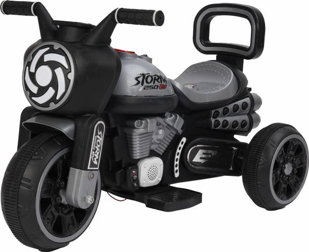 Soaring Electric Kids Bike with Rechargeable Inbuilt Imported Motor Drive | Music Player Bike Battery Operated Ride On