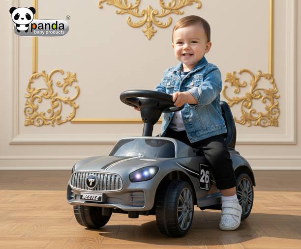 PANDA BABY PRODUCTS Kids car With Music and Lights Car Non Battery Operated Ride On
