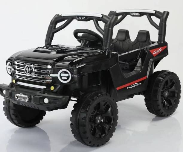 SmallBoyToys New 906 BLACK Powerful Motors (1-6Yrs) Battery ride on Jeep Battery Operated Ride On