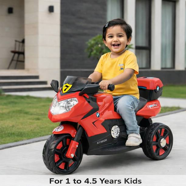SmallBoyToys BIKE 001 RED (1-4YRS) Bike Battery Operated Ride On