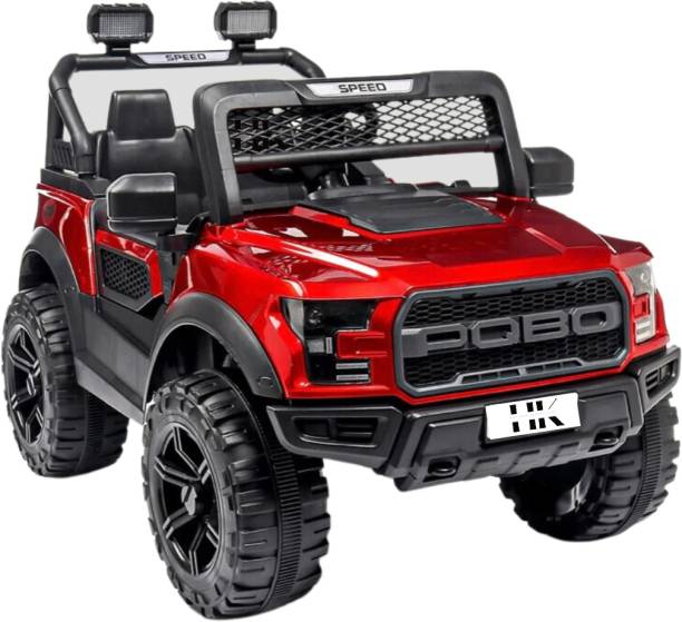 HK ENTERPRISES OFFICIAL Rechargeable Battery Operated Ride On with Bluetooth Music Electric Jeep forKids Jeep Battery Operated Ride On