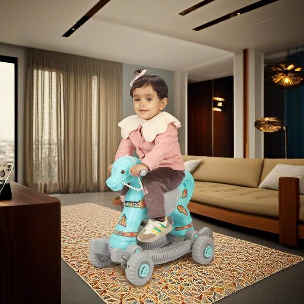 toyprofessor Baby horse rider for kids 2 in 1 function for 1-3 years Rideons & Wagons Non Battery Operated Ride On
