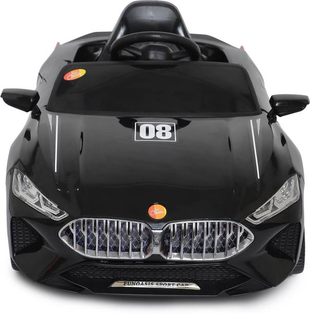 Kawaii Kids Made in India black Z8 battery operated ride on car for kids of Age 1-5years Car Battery Operated Ride On