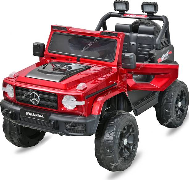 SmallBoyToys G WAGON RED (1-9Yrs) Battery ride on kids car Jeep Battery Operated Ride On