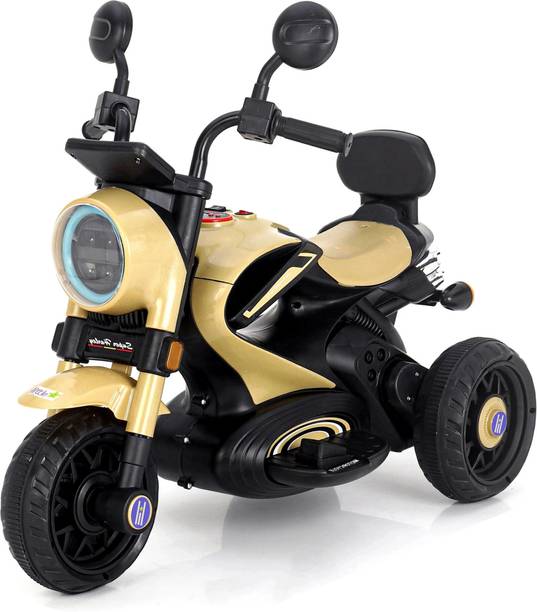 LITTLE RIDES Harley 6V Electric Kids Bike with Rechargeable 6.5 Ah Battery Bike Battery Operated Ride On