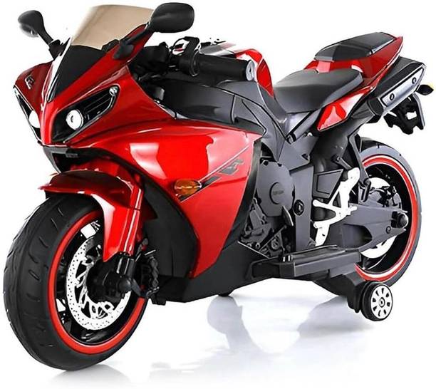 Kidscruser R1 Sports Ride on Bike for 2 to 7 Years Kids with 12V Battery & Music System Bike Battery Operated Ride On