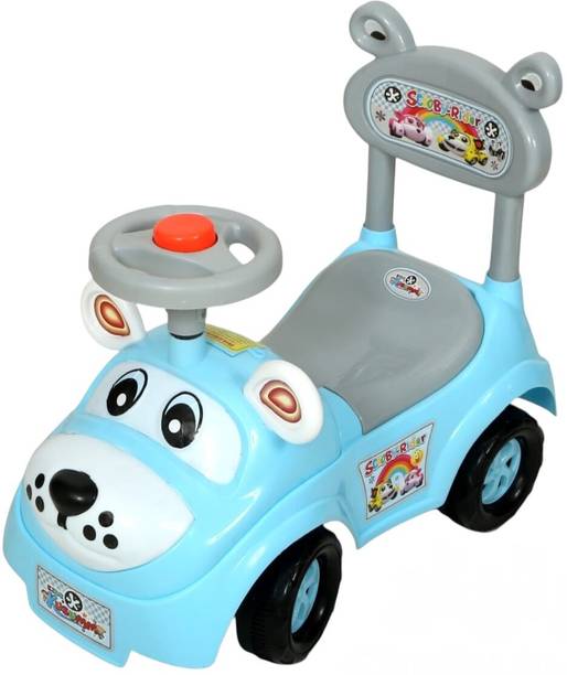 VARAA G MADE IN INDIA PRODUCT WITH MUSIC & LIGHT, STORAGE UNDER SEAT WITH BACK REST FOR 1 & 2 YEAR KIDS ONLY Tricycle