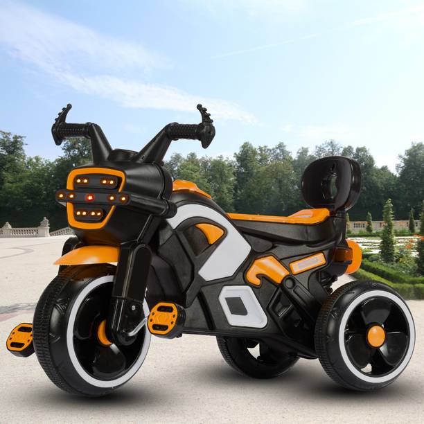 लिटिल ऑलिव RideOn Ranger Bike Pedal Tricycles for Kids 1-3 Years बैटरी संचालित राइड ऑन