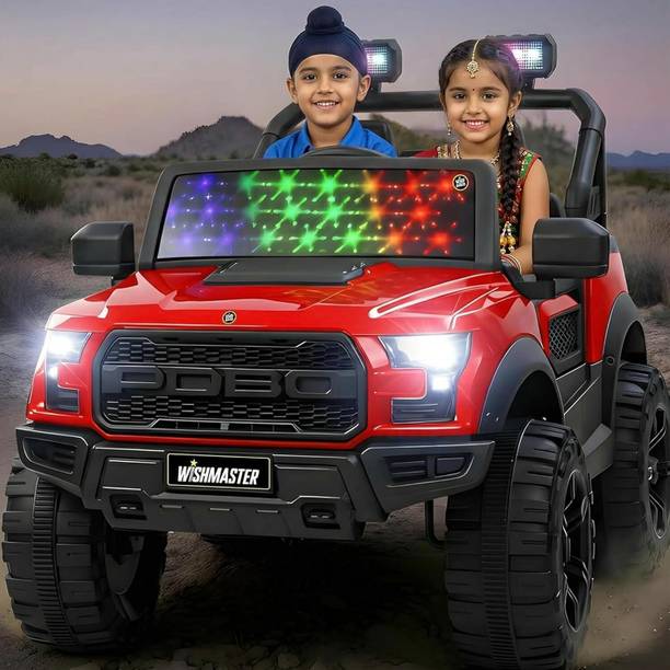 Wishmaster 4x4 Big Kids Driving Electric Big Size Cars For 2-8 Year Car Battery Operated Ride On