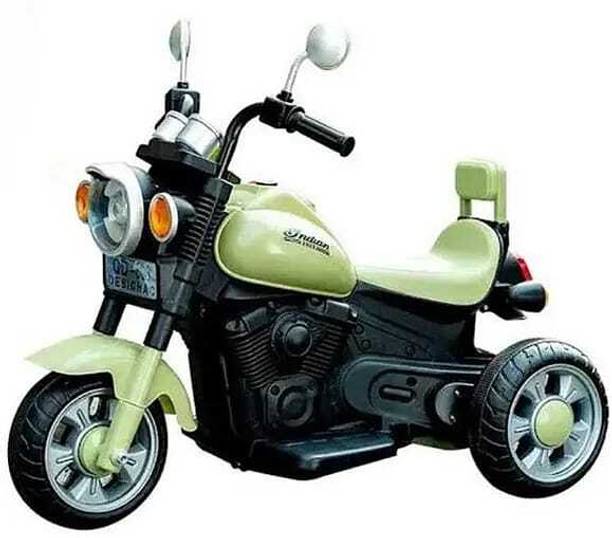 Ayaan Toys Harley Battery Operated RideOn Bike for Kids with Music &Lights Bike Battery Operated Ride On