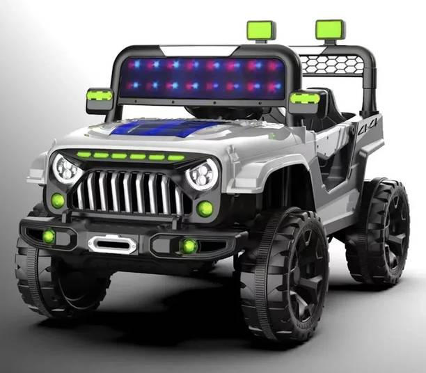 SmallBoyToys 528 White Rubicon 1-6Yrs Battery ride on kids car Jeep Battery Operated Ride On Jeep Battery Operated Ride On