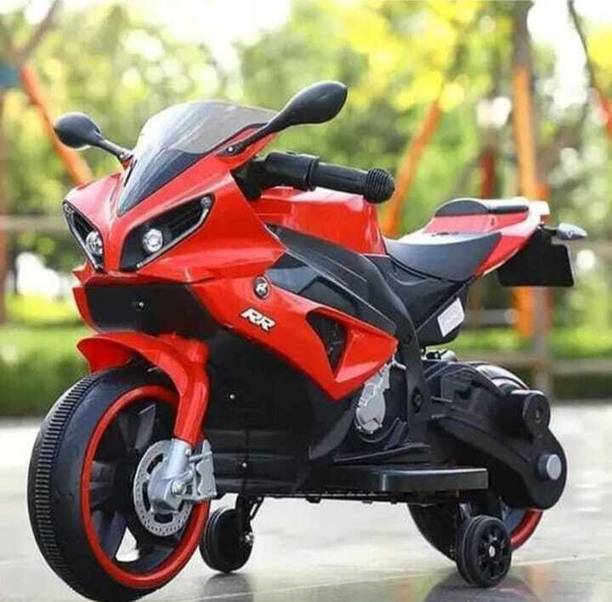 Kidscruser Mini R1 Rechargeable Battery Operated Ride-on Bike 1 to 5 Years Red Bike Battery Operated Ride On