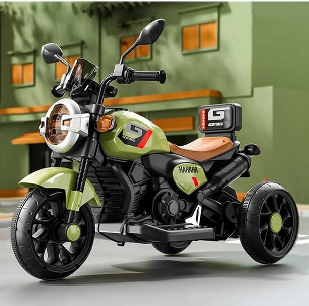 Kidscruser KTM SMALL BIKE 6V ELECTRIC BIKE KIDS (GREEN) Bike Battery Operated Ride On