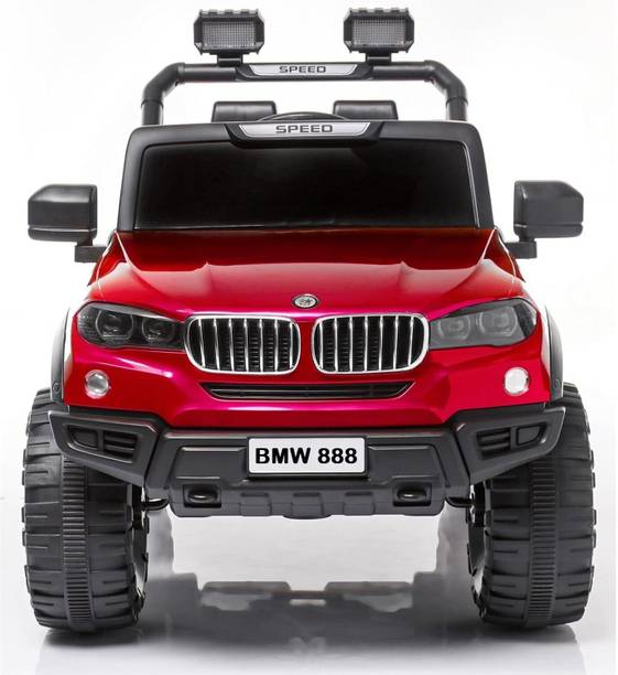 SmallBoyToys RED 888 BMW 1-8Yrs Battery ride on kids car Jeep Battery Operated Ride On (Blue) Jeep Battery Operated Ride On