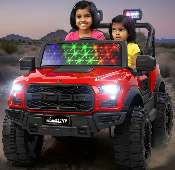 Wishmaster 4x4 Big Kids Driving Electric Big Size Cars For 2-8 Year Car Battery Operated Ride On