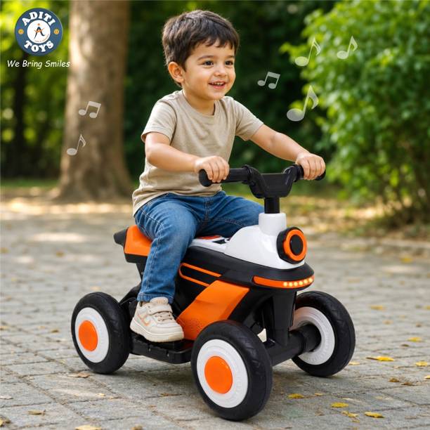 Aditi Toys ATV Bike for Kids with Music, Forward-Reverse Drive Kids Bike with Light 3+Year Bike Battery Operated Ride On