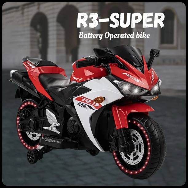 Uniqu R-Field 3 Wheel Bike | Rechargeable Battery Operated Ride-On Bike for Kids Bike Battery Operated Ride On