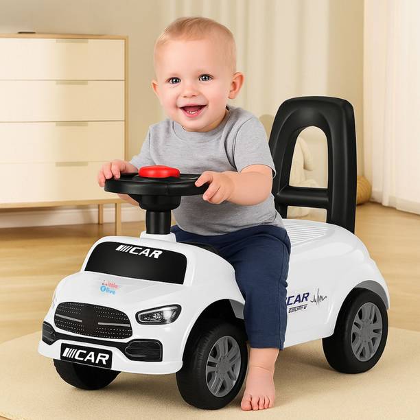 Little Olive Mini Car For Kids Rideons & Wagons Non Battery Operated Ride On