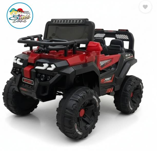 Stylezone Kids Ride-On Car with LED, Bluetooth, Remote Car Battery Operated Ride On