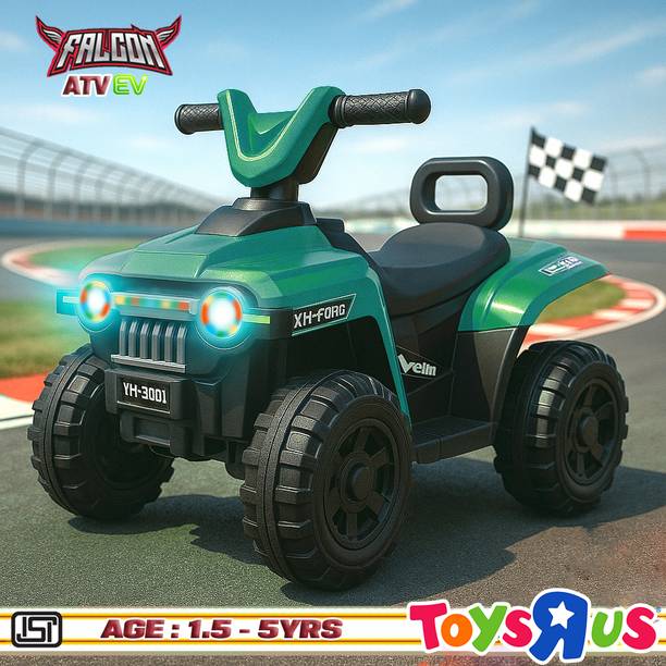 Toys R Us Avigo Falcon Atv Ev , Mp3 player with bluetooth Car Battery Operated Ride On