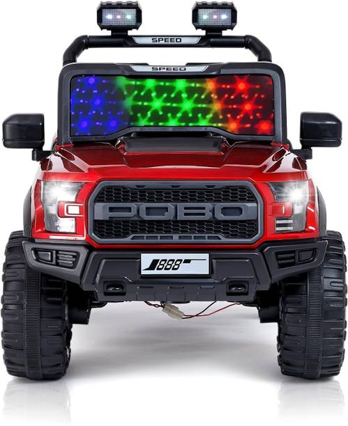 PP INFINITE Ford 12V Electric Ride On Jeep For Kids With Remote Control, Music Light 1-6 Yrs Jeep Battery Operated Ride On