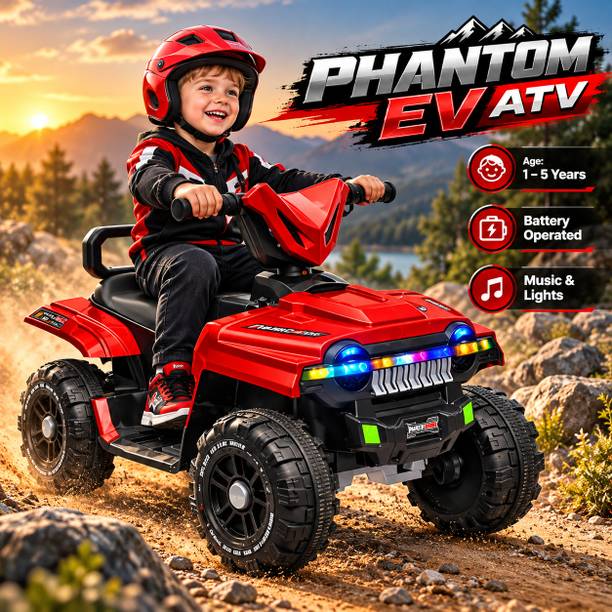 Pandaoriginals Falcon Atv Ev Battery Operated Musical Toy
