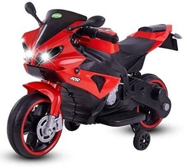 oh baby by flipkart kids 8798 DUAL BATTERY BIKE,RIDE ON ,WHEEL FULL OF LED LIGHT Bike Battery Operated Ride On