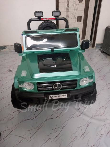 SmallBoyToys 999 MERC GREEN (1-9Yrs) Battery ride on kids car Jeep Battery Operated Ride On