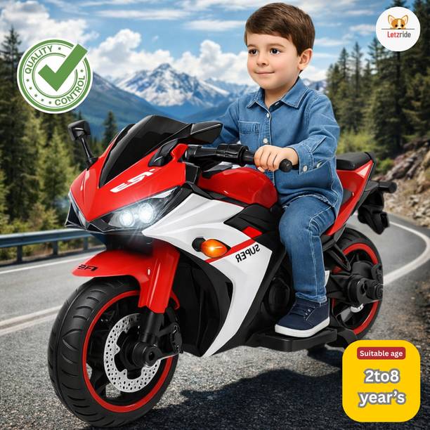 letzride R3 Kids Electric Ride On Super Bike 12V Battery Operated Motorcycle Bike Battery Operated Ride On