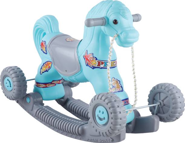 toyprofessor 2 in 1 baby horse rider for kids 1-3 years toy Rideons & Wagons Non Battery Operated Ride On