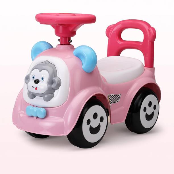 LuvLap Sunny n Car with Music for kids 1 to 3 years upto 25 Kgs Rideons & Wagons Non Battery Operated Ride On