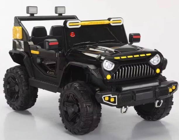 SmallBoyToys New 898 BLACK (1-8Yrs) Battery ride on_SBT Jeep Battery Operated Ride On
