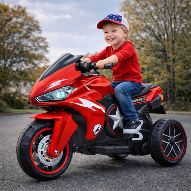 Pandaoriginals R15 Ev jUMBO Music & Lights, Built in MP3 player/AUX Heavy Battery Bike Battery Operated Ride On