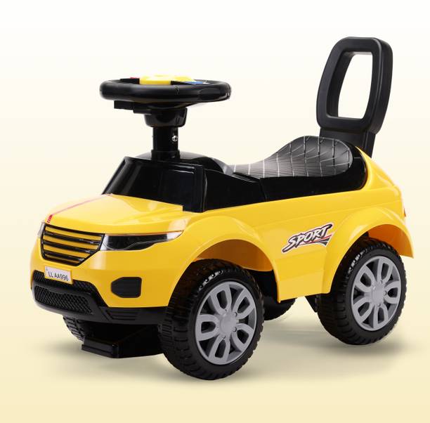 LuvLap Starlight Car with Music for kids 1-3 years upto 25 Kgs Car Non Battery Operated Ride On
