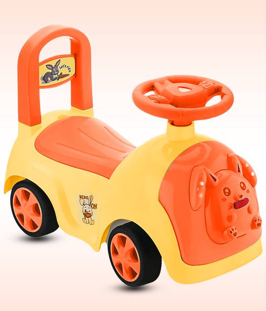 Miss & Chief Baby Bunny Rideon Car with Music, for kids 8months+, upto 20kg Rideons & Wagons Battery Operated Ride On