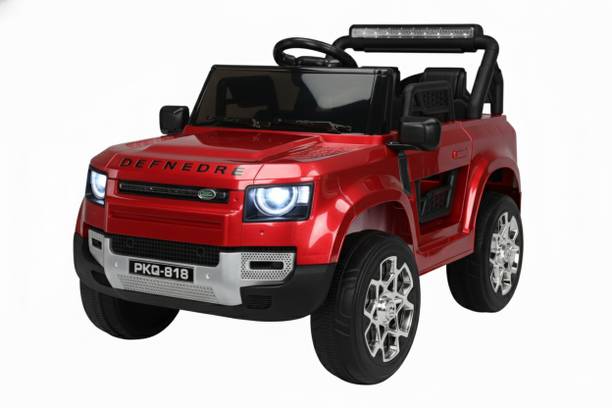 PP INFINITE Defender 12V Electric Ride On Jeep For Kids With Remote Control, Music 1-6 Yrs Jeep Battery Operated Ride On