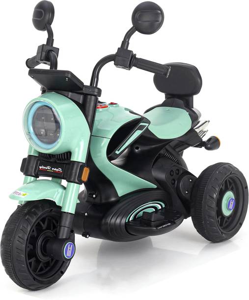 LITTLE RIDES Harley 6V Electric Kids Bike with Rechargeable 6.5 Ah Battery Bike Battery Operated Ride On