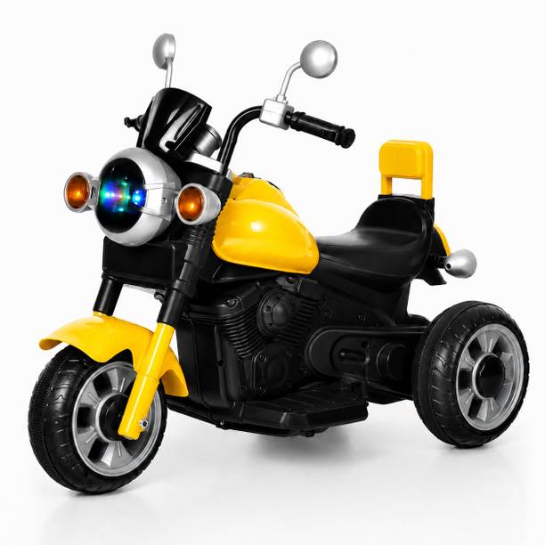 Kiddy Nation BulletX Rechargeable Electric Bike for Kids with Bluetooth, Music & Lights | Bike Battery Operated Ride On