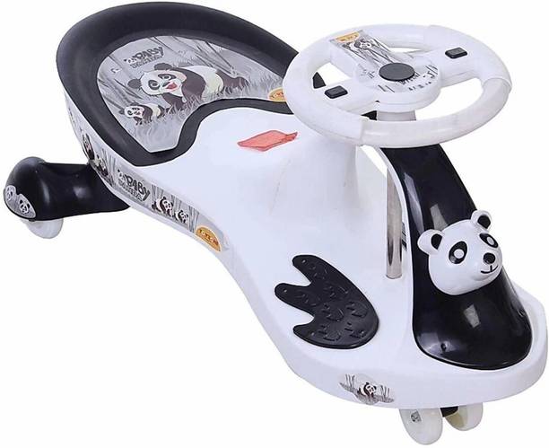 PANDA Musical Panda Magic Car for Kids Rideons & Wagons Non Battery Operated Ride On