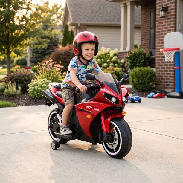 KIDOMINT kidomint Kids Electric Ride-On R1 Bike for Kids Bike Battery Operated Ride On