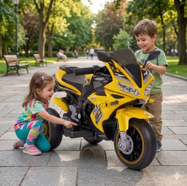 Shop Mahadev Baby Toy Bike by Flipkart (1-5 Year)Kids BMW Ninja Electric Rechargeable Rideons Bike Battery Operated Ride On