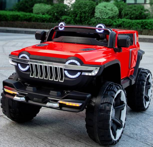 Ebabykart 4X4 Heavy Duty 12V Electric Ride On Car For Kids With Remote Control 1-7Yrs Car Battery Operated Ride On
