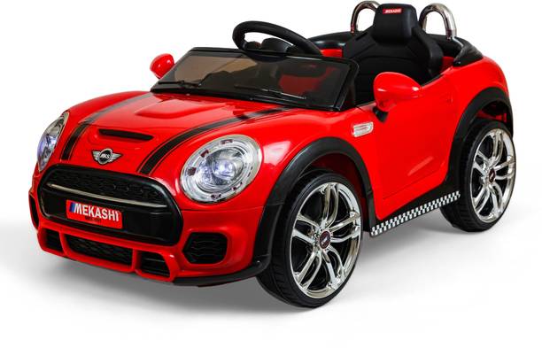 Mekashi Rechargeable Electric Car for Kids, Remote Control, 12V, LED, Music Car Battery Operated Ride On