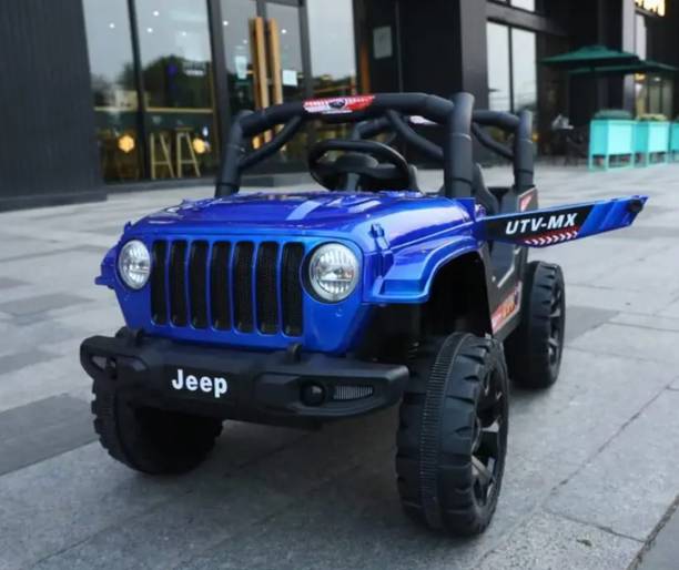 SmallBoyToys 908 Blue Powerful Motors (1-6Yrs) Battery ride on Jeep Battery Operated Ride On